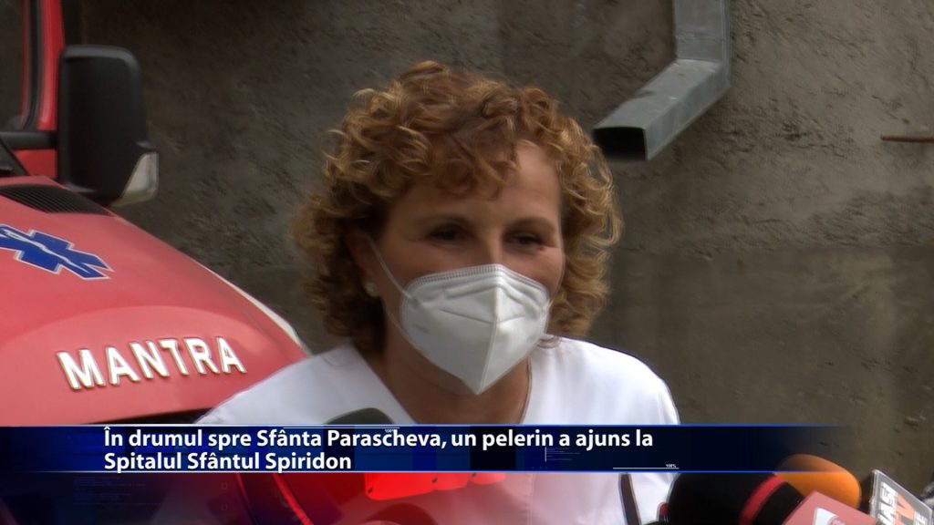 In drumul spre Sfanta Parascheva, un pelerin a ajuns la Spitalul de Urgente din Iasi