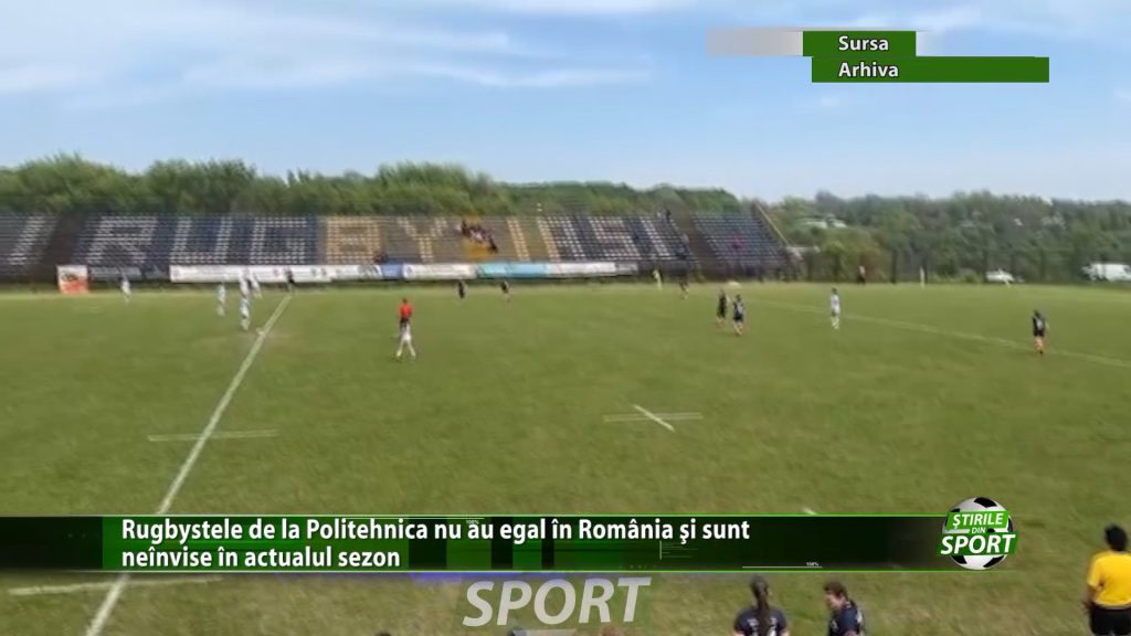 Rugbystele de la Politehnica nu au egal, in Romania si sunt neinvinse in actualul sezon