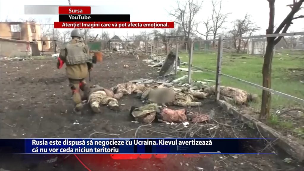 Rusia este dispusa sa negocieze cu Ucraina. Kievul avertizeaza ca nu vor ceda niciun teritoriu