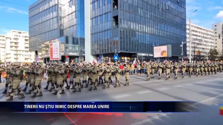 TINERII NU STIU NIMIC DESPRE MAREA UNIRE