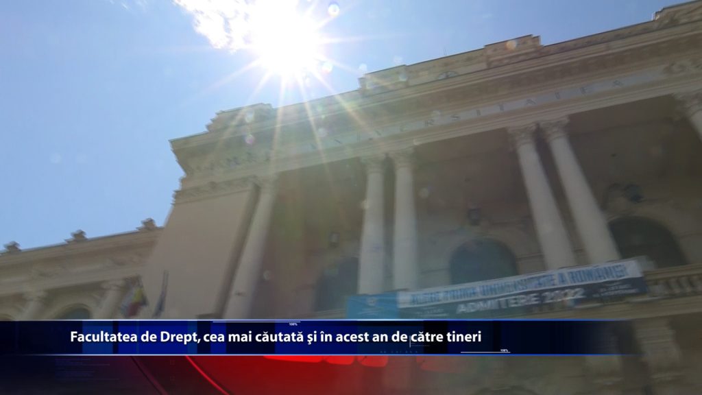 Facultatea de Drept, cea mai cautata si in acest an de catre tineri