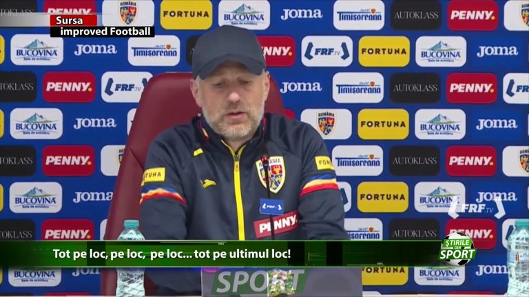 Tot pe loc, pe loc, pe loc… tot pe ultimul loc! Prima reactie oficiala a lui Razvan Burleanu, dupa a doua infrangere in fata Muntenegrului