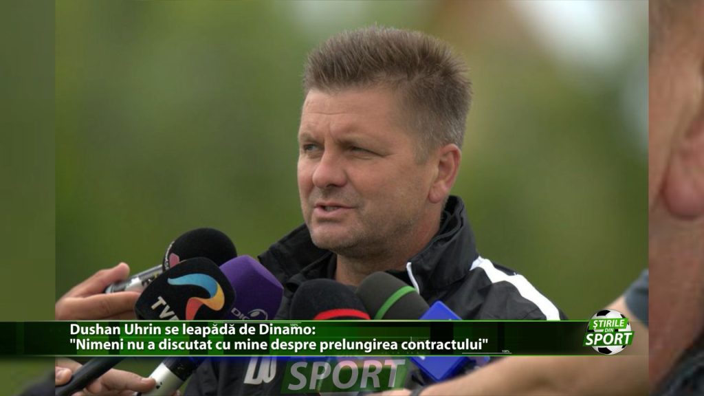 Dusan Uhrin se leapada de Dinamo: „Nimeni nu a discutat cu mine despre prelungirea contractului”