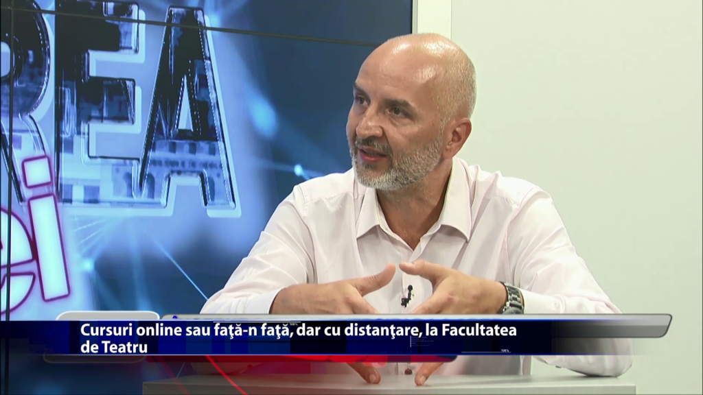 Cursuri online sau fata-n fata, dar cu distantare, la Facultatea de Teatru