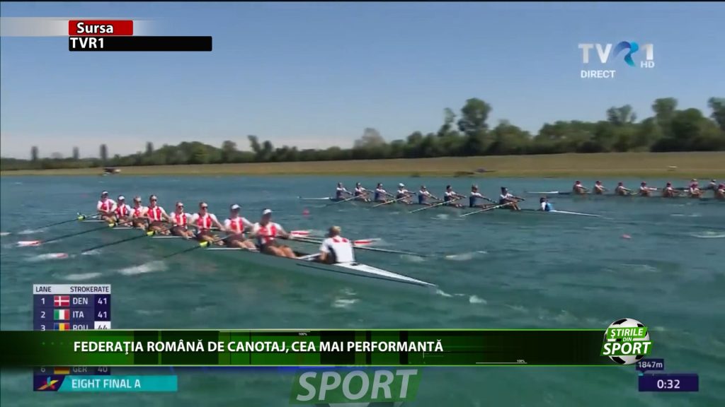 FEDERATIA ROMANA DE CANOTAJ, CEA MAI PERFORMANTA