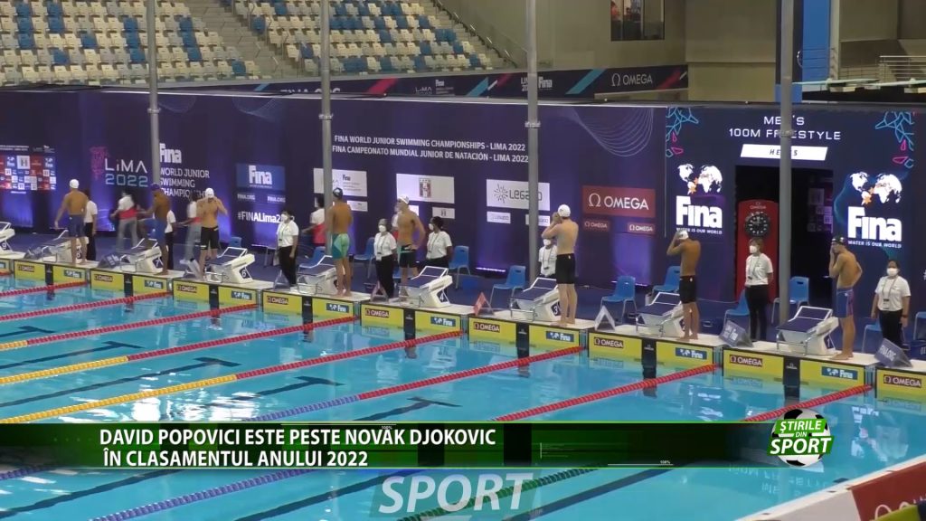DAVID POPOVICI ESTE PESTE NOVAK DJOKOVIC IN CLASAMENTUL ANULUI 2022