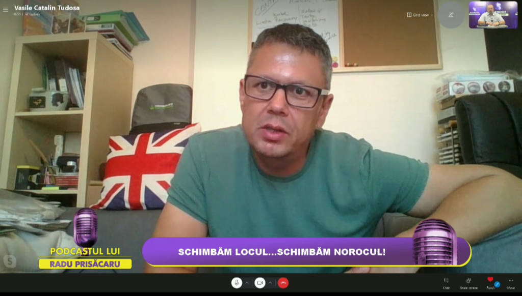PODCASTUL LUI RADU PRISĂCARU | SCHIMBĂM LOCUL… SCHIMBĂM NOROCUL!