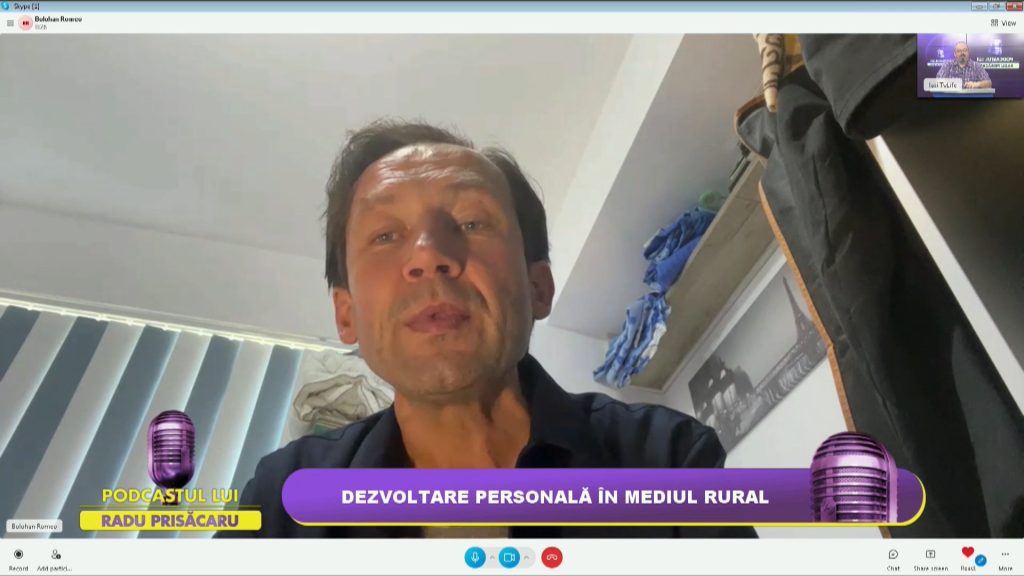 PODCASTUL LUI RADU PRISĂCARU / DEZVOLTARE PERSONALĂ ÎN MEDIUL RURAL