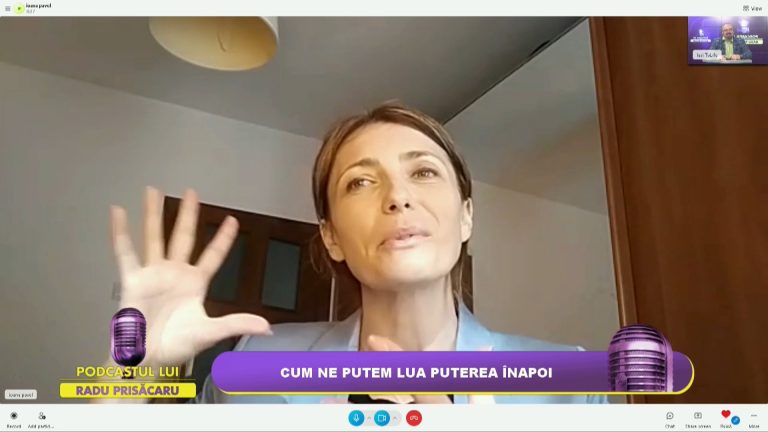PODCASTUL LUI RADU PRISĂCARU / CUM PUTEM LUA PUTEREA ÎNAPOI