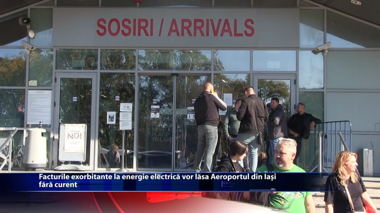 Facturile exorbitante la energie electrica vor lasa Aeroportul din Iasi fara curent