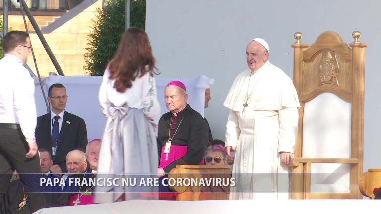 Papa Francisc a fost testat negativ pentru coronavirus