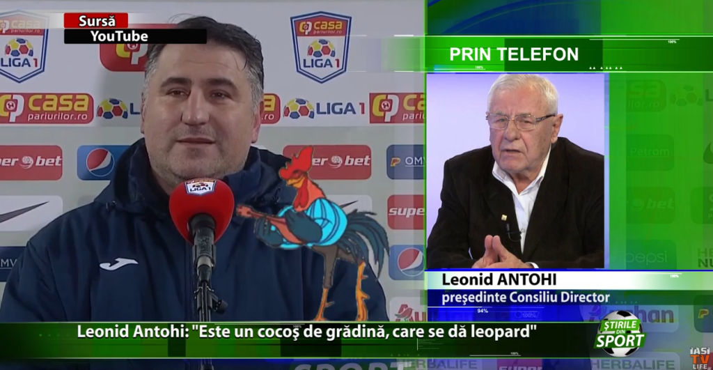 A REFUZAT SĂ SEMNEZE INVITAȚIA | Leonid Antohi: „Este un cocoș de grădină, care se dă leopard”