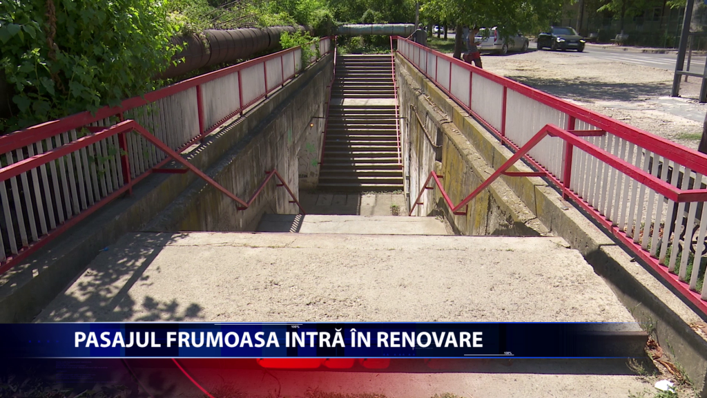 Pasajul Frumoasa intră în renovare