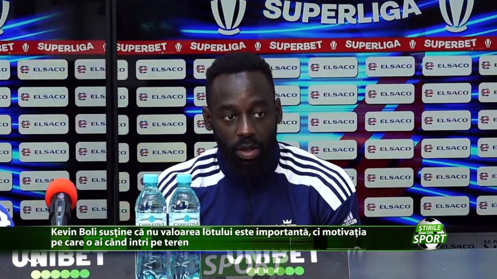 Kevin Boli sustine ca nu valoarea lotului este importanta, ci motivatia pe care o ai cand intri pe teren