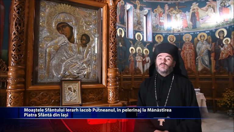 Moastele Sfantului Ierarh Iacob Putneanul, in pelerinaj la Manastirea Piatra Sfanta din Iasi