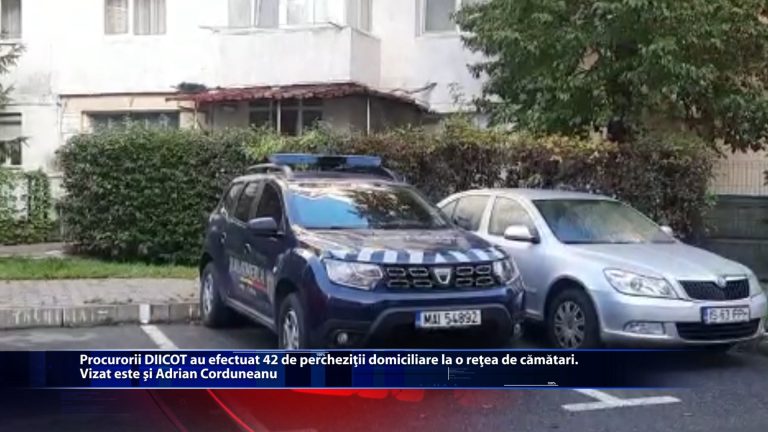Procurorii DIICOT au efectuat 42 de perchezitii domiciliare la o retea de camatari. Vizat este si Adrian Corduneanu