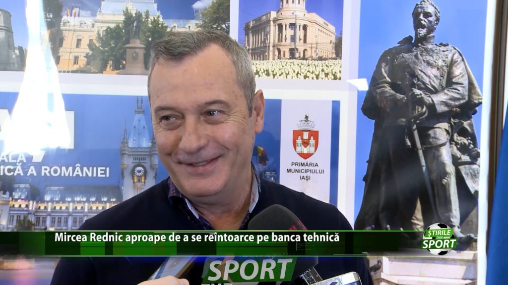 Mircea Rednic aproape de a se reintoarce pe banca tehnica. Unde pleaca fostul antrenor al Politehnicii Iasi?