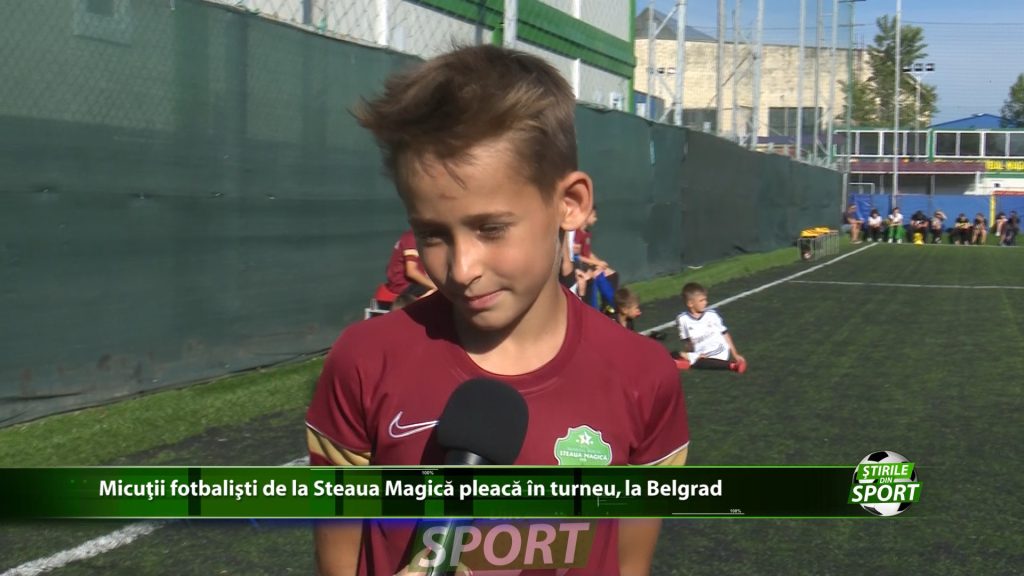 Micutii fotbalisti de la Steaua Magica pleaca in turneu, la Belgrad. Se vor duela cu cele mai puternice echipe din Europa