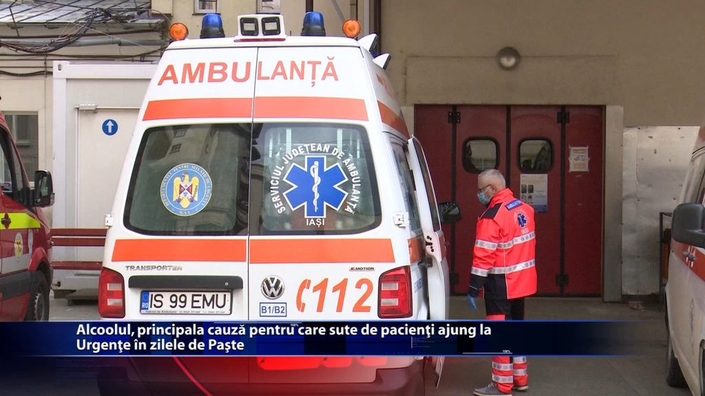 Alcoolul, principala cauza pentru care sute de pacienti ajung la Urgente in zilele de Paste