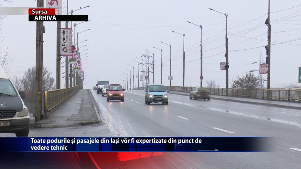 Toate podurile si pasajele din Iasi vor fi expertizate din punct de vedere tehnic