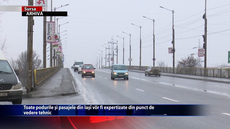 Toate podurile si pasajele din Iasi vor fi expertizate din punct de vedere tehnic