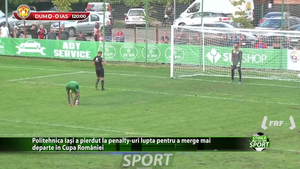 Politehnica Iasi a pierdut la penaly-uri lupta pentru a merge mai departe in Cupa Romaniei