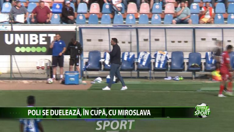 Politehnica Iasi va lupt contra Stiintei Miroslava in Cupa Romaniei