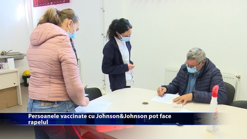 Persoanele vaccinate cu Johnson&Johnson pot face și rapelul