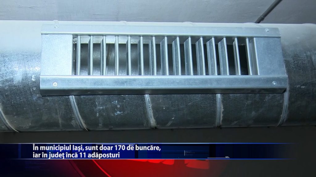 In municipiul Iasi, sunt doar 170 de buncare, iar in judet 10 adaposturi