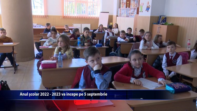 Anul scolar 2022 – 2023 va incepe pe 5 septembrie