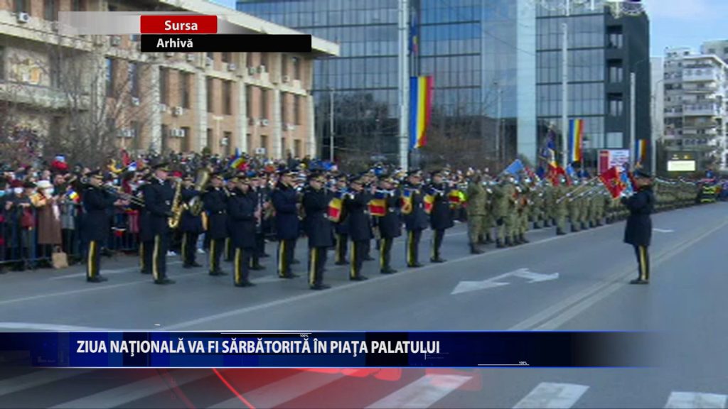 ZIUA NATIONALA VA FI SARBATORITA IN PIATA PALATULUI