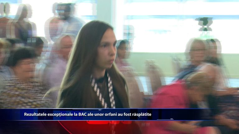 Rezultatele exceptionale la BAC ale unor orfani au fost rasplatite