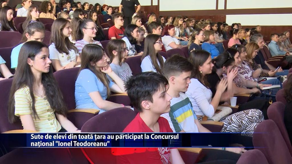Sute de elevi din toata tara au participat la Concursul national ,,Ionel Teodoreanu”