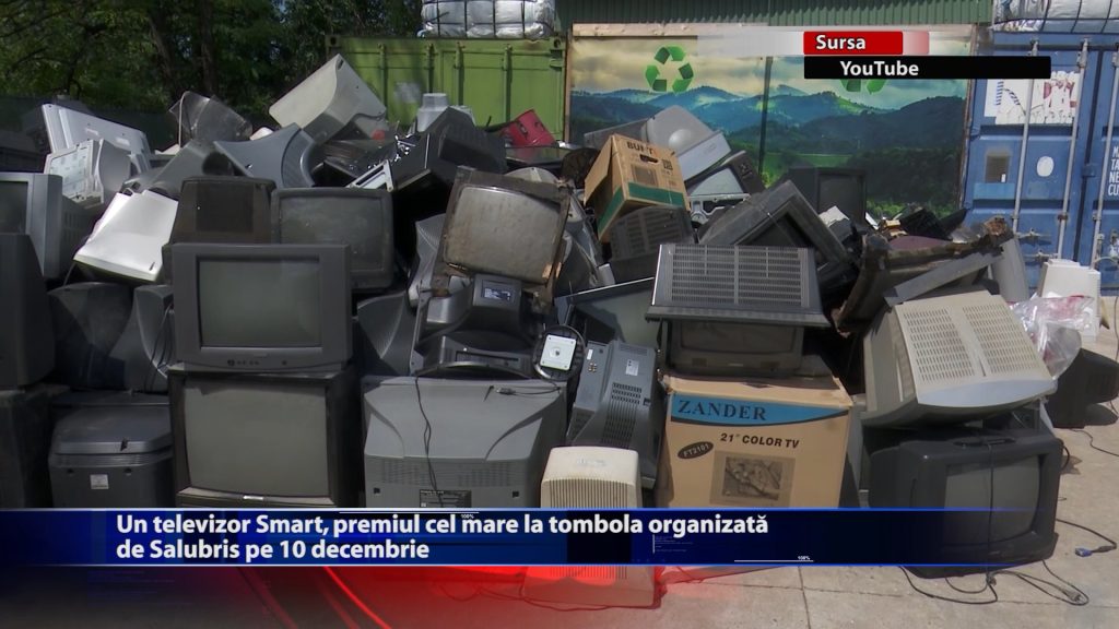 Un televizor Smart, premiul cel mare la tombola organizată de Salubris pe 10 decembrie