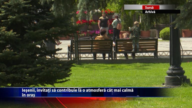 Ieșenii, invitați să contribuie la o atmosferă cât mai calmă în oraș