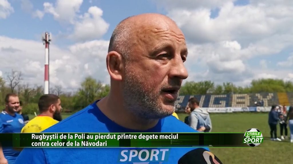 Rugbystii de la Poli au pierdut printre degete meciul contra celor de la Navodari. Suporterii au venit cu mic, cu mare pe Tepro