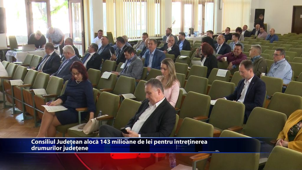 Consiliul Judetean aloca 143 de milioane de lei pentru intretinerea drumurilor judetene