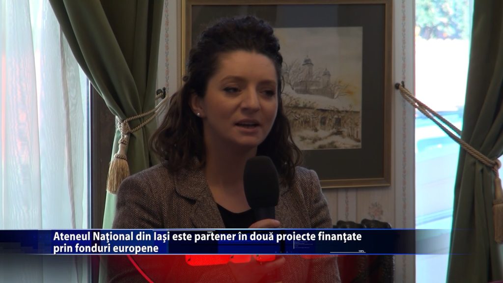 Ateneul National din Iasi este partener in doua proiecte finantate prin fonduri europene