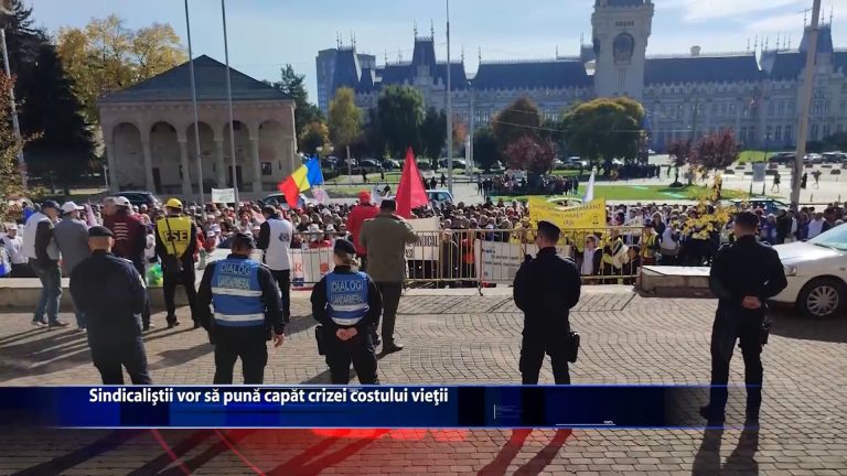 Sindicalistii vor sa puna capat crizei costului vietii