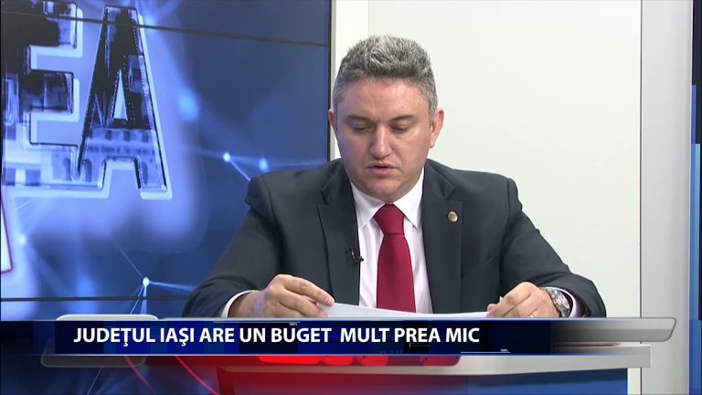 JUDETUL IASI ARE UN BUGET MULT PREA MIC