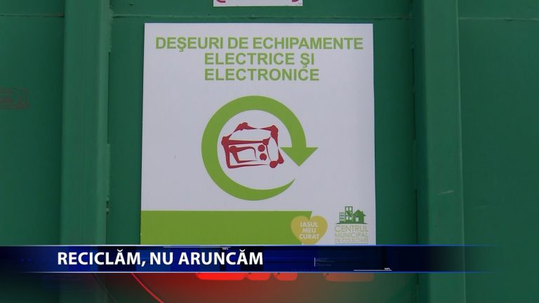Centrele de colectare primesc de la ieșeni deșeuri electrice, electronice și electrocasnice