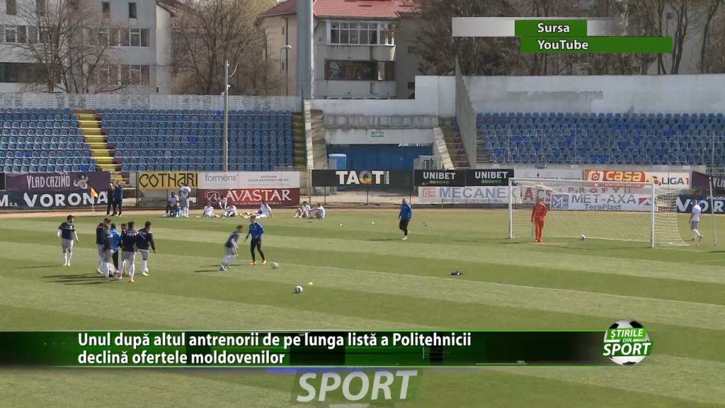 Unul dupa altul antrenorii de pe lunga lista a Politehnicii declina ofertele moldovenilor. Emil Sandoi a spus si el nu iesenilor