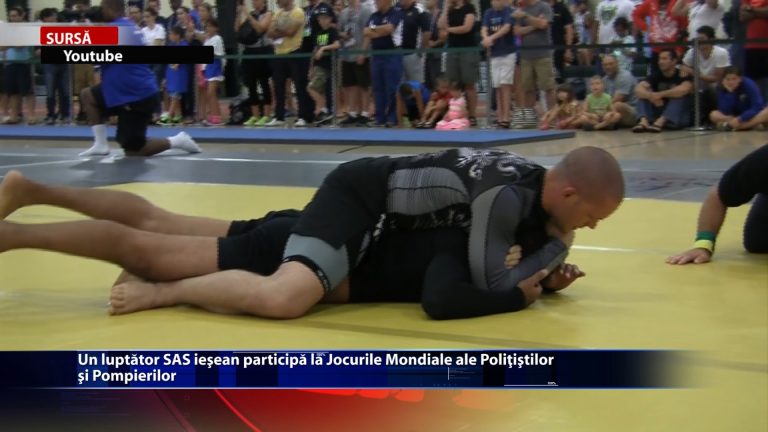 Un luptator SAS iesean participa la Jocurile Mondiale ale Politistilor si Pompierilor