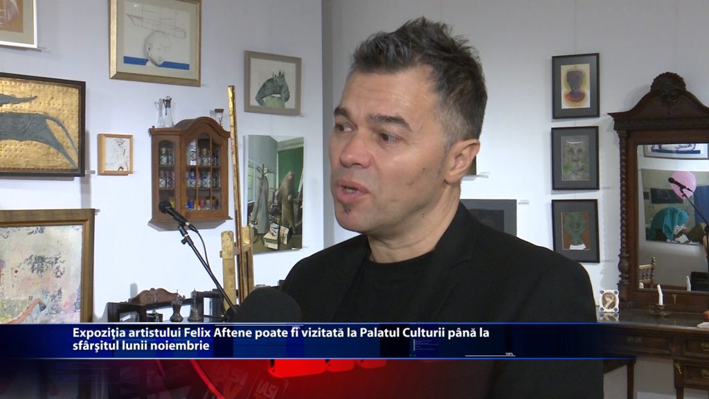 Expozitia artistului Felix Aftene poate fi vizitata la Palatul Culturii pana la sfarsitul lunii noiembrie