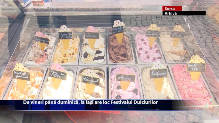 De vineri pana duminica, la Iasi are loc Festivalul Dulciurilor