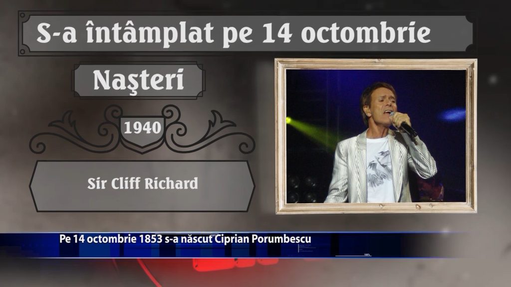 Pe 14 octombrie 1853 s-a născut Ciprian Porumbescu