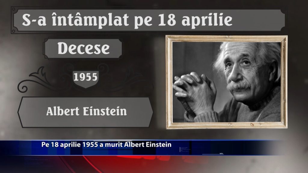 Pe 18 aprilie 1955 a murit Albert Einstein