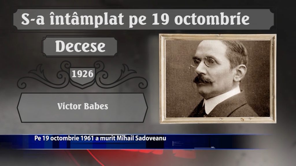 Pe 19 octombrie 1961 a murit Mihail Sadoveanu