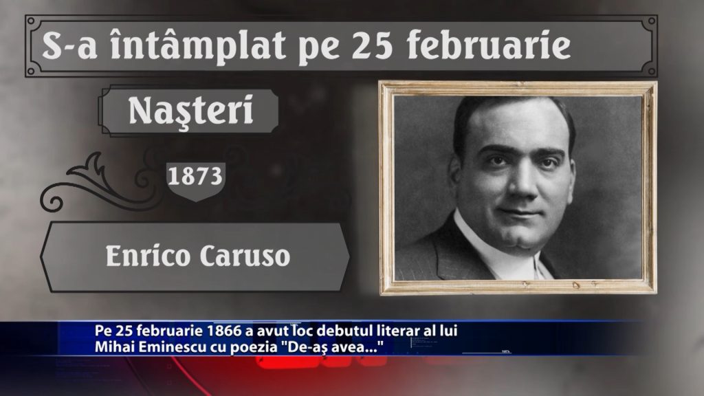 Pe 25 februarie 1866 a avut loc debutul literar al lui Mihai Eminescu cu poezia „De-as avea …”