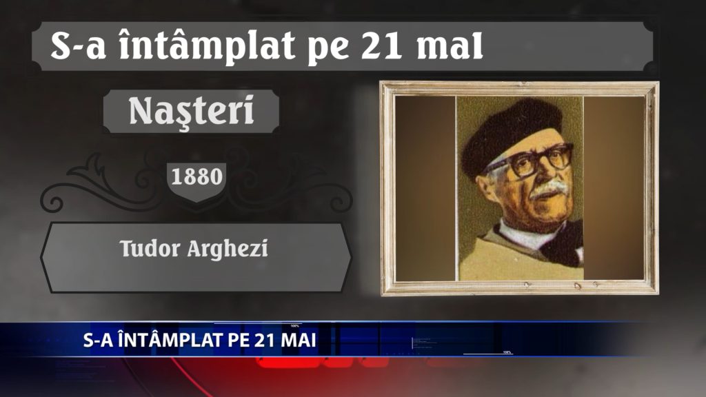 Pe 21 mai 1880 s-a nascut Tudor Arghezi